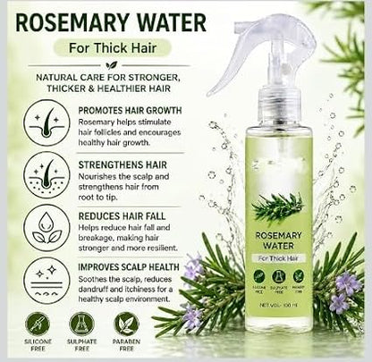Rosemary Water Hair Spray pack of 1