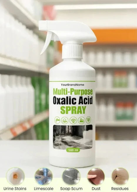 Multi-Purpose Oxalic Acid Stain Removal Spray | Bathroom, Tile & Sink Cleaner | pack of 2