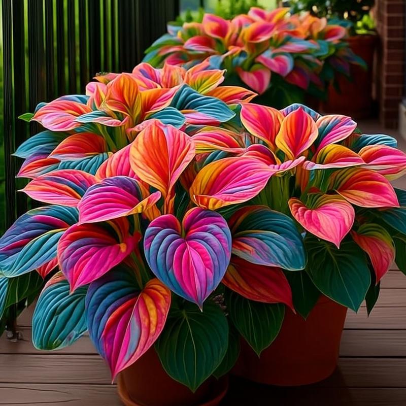 Imported Hosta Flower Seeds for Home and Garden Pack of 100+ (Free plant growth fertilizer)