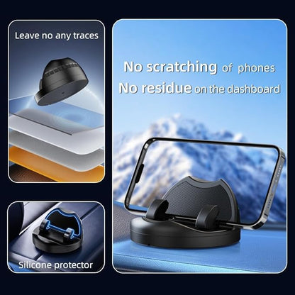 360° Rotatable  Anti-Slip Silicone Automotive Cell Phone Holder Mount for Vehicle Dashboard