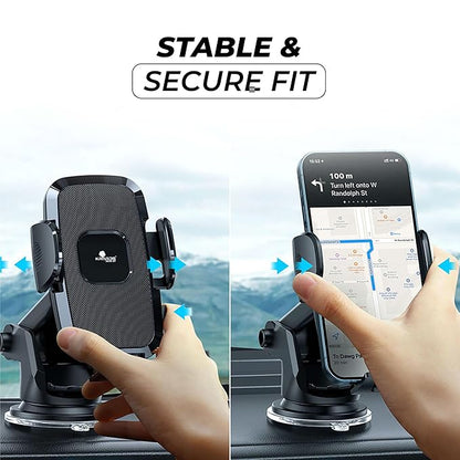 Universal 360° Car Mobile Holder – Multi-Mount Design