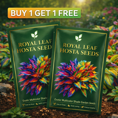 Imported Hosta Flower Seeds for Home and Garden Pack of 100+ (Mix of 12 Colors)