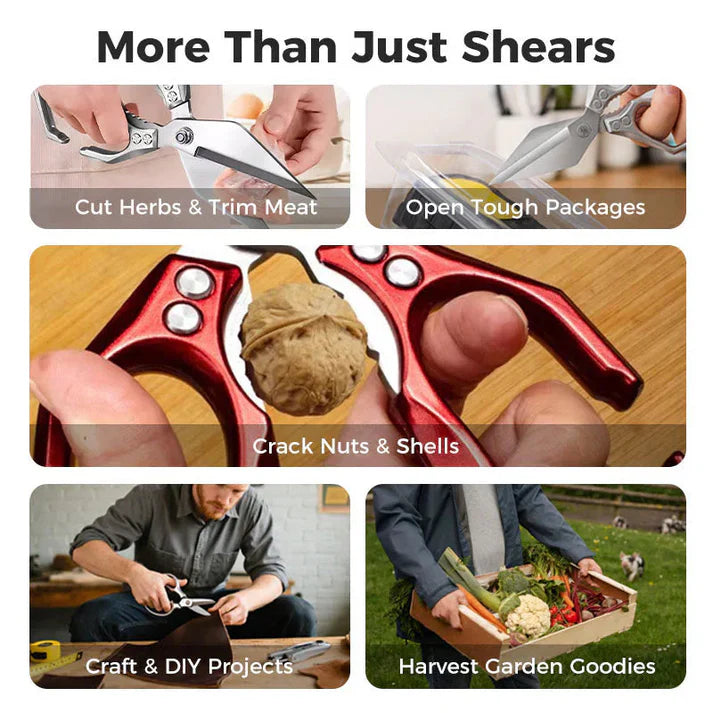 Multifunctional Stainless Steel Strong Kitchen Shears