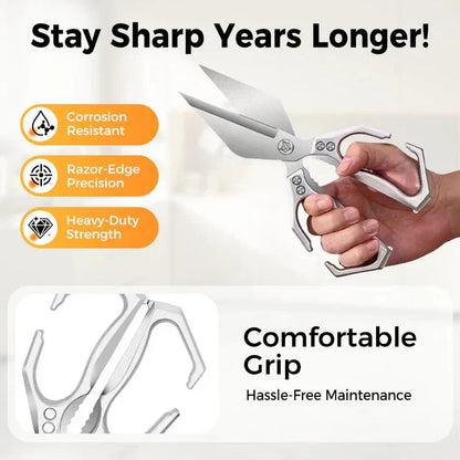 Multifunctional Stainless Steel Strong Kitchen Shears