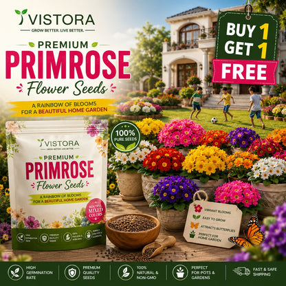 Premium Primrose Flower Seeds (Pack Of 2)