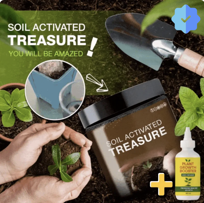 Soil Activator: Plants' Best Friend – Rejuvenate Your Plants ( BUY 1 GET 1 FREE )