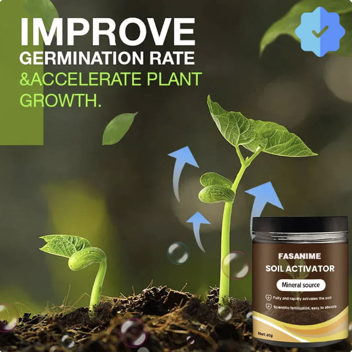 Soil Activator: Plants' Best Friend – Rejuvenate Your Plants ( BUY 1 GET 1 FREE )