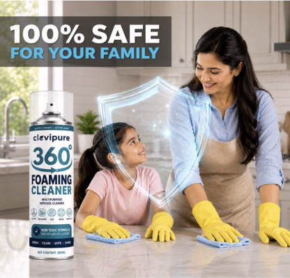 360° Foaming Cleaner Spray Combo 2-in-1 [ Pack of 2 ]