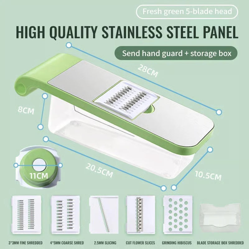 6 in 1 Multifunctional Premium Vegetable/Fruit/Chips chopper