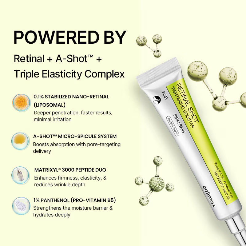 CELIMAX Vita-A Retinal Shot Tightening Booster Korean Cream